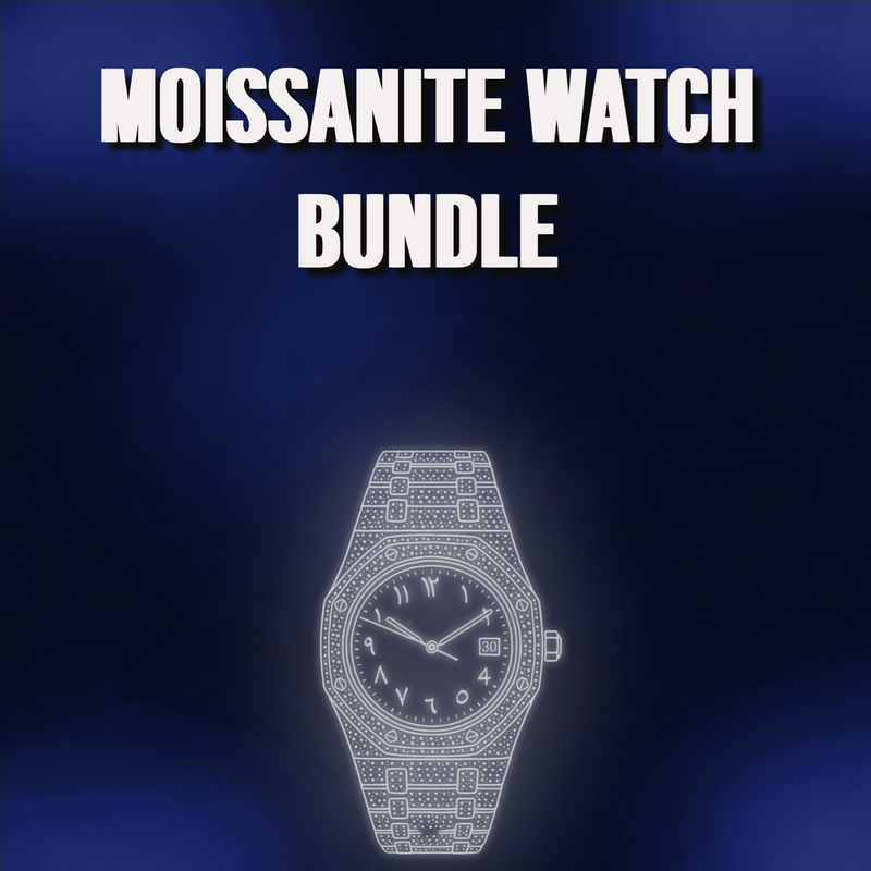 Moissanite watch bundle